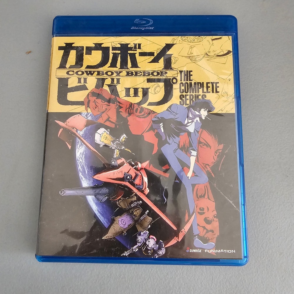 Cowboy Bebop The Complete Series Blu-ray 4-Disc Set Funimation Anime Spike